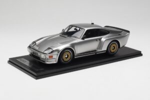 Porsche 911 930 Almeras Biturbo 3.3 Prata Kess 1:18 KE18005B Resina