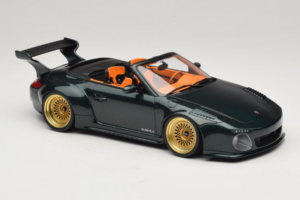 Porsche 911 992 Cabriolet Old & New Tokyo Auto Salon GT Spirit 1:18 GT548 Resina - imagem 4 de 6