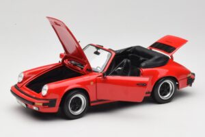 Porsche 911 SC Cabriolet Vermelho Minichamps 1:18 100063030 Metal - imagem 2 de 8