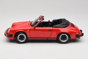 Porsche 911 SC Cabriolet Vermelho Minichamps 1:18 100063030 Metal - imagem 4 de 8