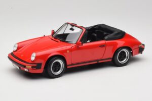 Porsche 911 SC Cabriolet Vermelho Minichamps 1:18 100063030 Metal