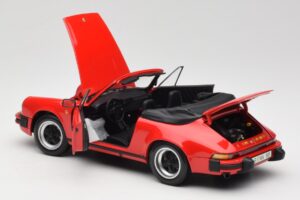 Porsche 911 SC Cabriolet Vermelho Minichamps 1:18 100063030 Metal - imagem 5 de 8