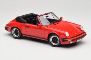 Porsche 911 SC Cabriolet Vermelho Minichamps 1:18 100063030 Metal - imagem 6 de 8