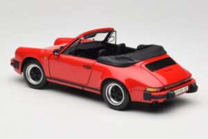Porsche 911 SC Cabriolet Vermelho Minichamps 1:18 100063030 Metal - imagem 7 de 8