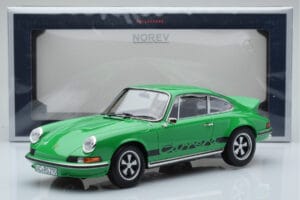 Porsche 911 Carrera RS 2.7 Verde Norev 1:18 187680 Metal - imagem 6 de 6