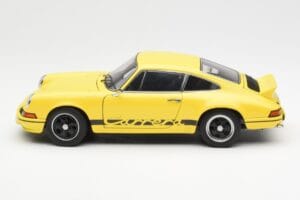 Porsche 911 Carrera RS 2.7 Amarelo AUTOart 1:18 78053 Metal - imagem 4 de 8