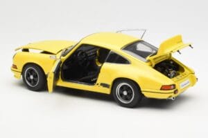Porsche 911 Carrera RS 2.7 Amarelo AUTOart 1:18 78053 Metal - imagem 5 de 8
