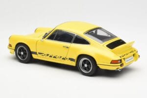 Porsche 911 Carrera RS 2.7 Amarelo AUTOart 1:18 78053 Metal - imagem 7 de 8