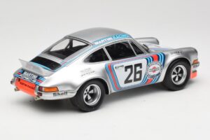 Porsche 911 Carrera RSR Group 4 GT #26 Martini Racing H. Muller / G. van Lennep GT Class Winner 1000 km Dijon 1973 Minichamps - imagem 2 de 6
