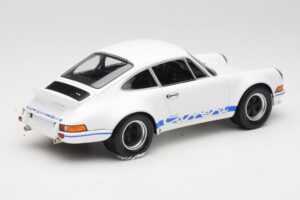 Porsche 911 Carrera RSR Group 4 GT Branco & Azul 1973 Minichamps 1:18 107065020 Metal - imagem 2 de 6