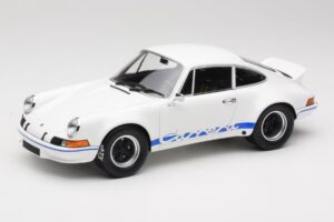 Porsche 911 Carrera RSR Group 4 GT Branco & Azul 1973 Minichamps 1:18 107065020 Metal