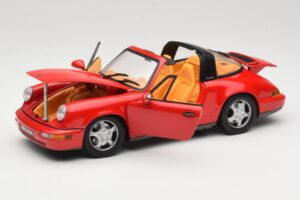 Porsche 911 Carrera Targa Vermelho Anson 1:18 3054 Metal - imagem 2 de 8