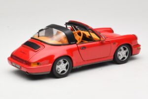 Porsche 911 Carrera Targa Vermelho Anson 1:18 3054 Metal - imagem 3 de 8