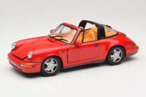 Porsche 911 Carrera Targa Vermelho Anson 1:18 3054 Metal