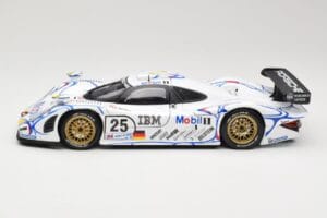 Porsche 911 GT1 #25 Porsche AG U. Alzen / J. Muller / B. Wollek 24 Hours of Le Mans 1998 Maisto 1:18 56052 Metal - imagem 4 de 8