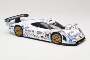 Porsche 911 GT1 #25 Porsche AG U. Alzen / J. Muller / B. Wollek 24 Hours of Le Mans 1998 Maisto 1:18 56052 Metal - imagem 6 de 8