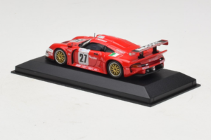 Porsche 911 GT1 #27 BMS Scuderia Italia 24 Hours of Le Mans 1997 Minichamps 1:43 430976627 Metal - imagem 3 de 4