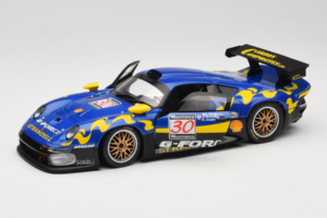 Porsche 911 GT1 #30 Wallinder / Greasley / Lister FIA GT Championship 1997 UT Models 1:18 39723 Metal - imagem 2 de 8