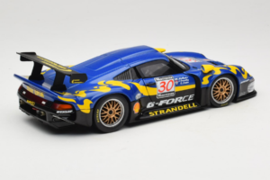 Porsche 911 GT1 #30 Wallinder / Greasley / Lister FIA GT Championship 1997 UT Models 1:18 39723 Metal - imagem 3 de 8