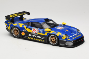 Porsche 911 GT1 #30 Wallinder / Greasley / Lister FIA GT Championship 1997 UT Models 1:18 39723 Metal - imagem 6 de 8