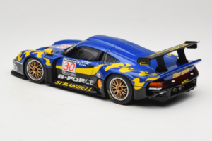 Porsche 911 GT1 #30 Wallinder / Greasley / Lister FIA GT Championship 1997 UT Models 1:18 39723 Metal - imagem 7 de 8