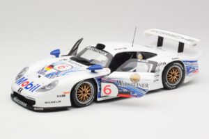 Porsche 911 GT1 #6 T. Boutsen / H-J. Stuck 1997 UT Models 1:18 39720 Metal - imagem 2 de 8