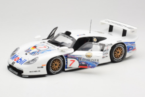 Porsche 911 GT1 #7 Y. Dalmas / R. Wollek FIA GT Championship 1997 UT Models 1:18 39721 Metal - imagem 2 de 8