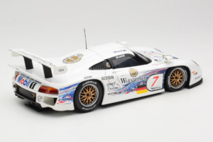 Porsche 911 GT1 #7 Y. Dalmas / R. Wollek FIA GT Championship 1997 UT Models 1:18 39721 Metal - imagem 3 de 8