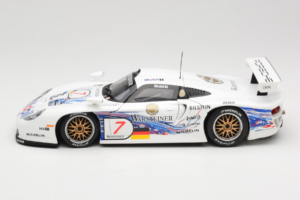 Porsche 911 GT1 #7 Y. Dalmas / R. Wollek FIA GT Championship 1997 UT Models 1:18 39721 Metal - imagem 4 de 8