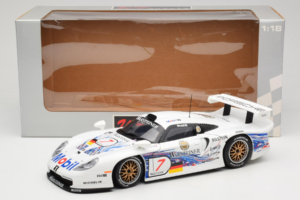 Porsche 911 GT1 #7 Y. Dalmas / R. Wollek FIA GT Championship 1997 UT Models 1:18 39721 Metal - imagem 8 de 8