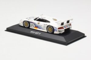 Porsche 911 GT1 #25 Warsteiner 24 Hours of Le Mans 1997 Minichamps 1:43 WAP02003197 Metal - imagem 3 de 4