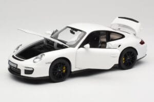Porsche 911 GT2 997.1 Branco Norev 1:18 187572 Metal - imagem 2 de 8