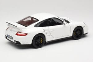 Porsche 911 GT2 997.1 Branco Norev 1:18 187572 Metal - imagem 3 de 8
