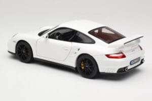 Porsche 911 GT2 997.1 Branco Norev 1:18 187572 Metal - imagem 7 de 8
