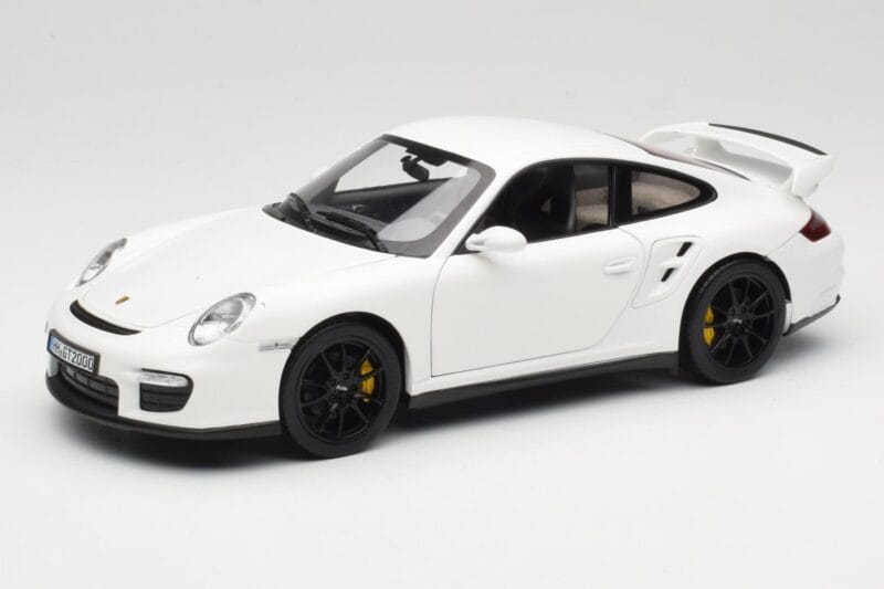 Porsche 911 GT2 997.1 Branco Norev 1:18 187572 Metal