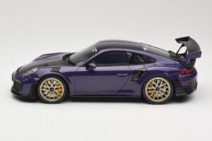 Porsche 911 GT2 RS 991.2 Ultraviolet GT Spirit 1:18 GT926 Resina - imagem 3 de 6