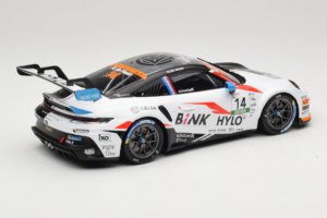 Porsche 911 GT3 Cup 992 #14 R. de Haan Oschersleben GP 2024 IXO 1:18 18RMC219 Metal - imagem 2 de 6
