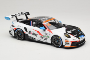 Porsche 911 GT3 Cup 992 #14 R. de Haan Oschersleben GP 2024 IXO 1:18 18RMC219 Metal - imagem 4 de 6