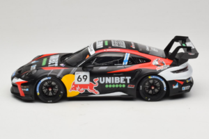 Porsche 911 GT3 Cup 992 #69 K. Rovanpera Zolder GP 2024 IXO 1:18 18RMC226 Metal - imagem 3 de 6