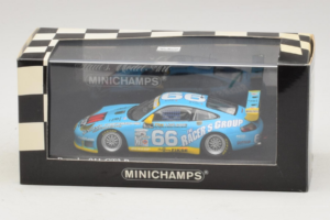 Porsche 911 GT3 R #66 Buckler / Schrom 24 Hours of Daytona 2002 Minichamps 1:43 400026966 Metal - imagem 4 de 4
