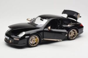 Porsche 911 997 GT3 RS Preto Norev 1:18 187563 Metal - imagem 2 de 8
