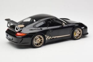 Porsche 911 997 GT3 RS Preto Norev 1:18 187563 Metal - imagem 3 de 8