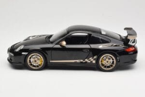 Porsche 911 997 GT3 RS Preto Norev 1:18 187563 Metal - imagem 4 de 8