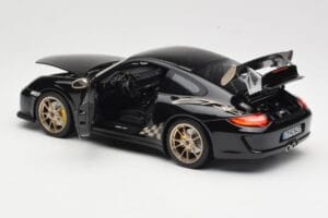 Porsche 911 997 GT3 RS Preto Norev 1:18 187563 Metal - imagem 5 de 8