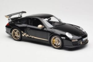 Porsche 911 997 GT3 RS Preto Norev 1:18 187563 Metal - imagem 6 de 8