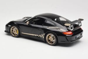 Porsche 911 997 GT3 RS Preto Norev 1:18 187563 Metal - imagem 7 de 8
