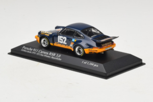 Porsche 911 RSR 3.0 #152 H. Heyer / Keller Imola 1974 Class Winners Minichamps 1:43 430746952 Metal - imagem 3 de 5