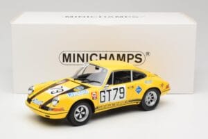 Porsche 911 S Racing Team AAW #79 H. Frohlich / P. Toivonen 1000km Nurburgring 1971 Minichamps 1:18 107706879 Resina - imagem 6 de 6