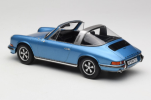Porsche 911 S Targa Blue Metallic Norev 1:18 187646 Metal - imagem 6 de 8