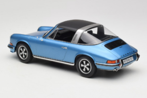 Porsche 911 S Targa Blue Metallic Norev 1:18 187646 Metal - imagem 7 de 8